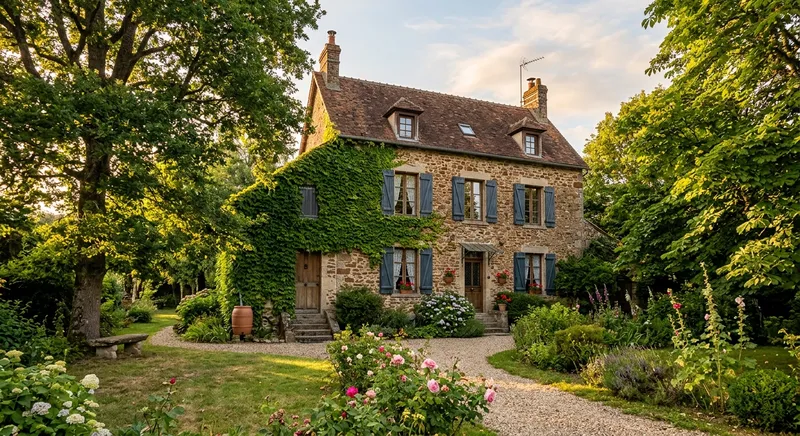 Maison de famille avec jardin